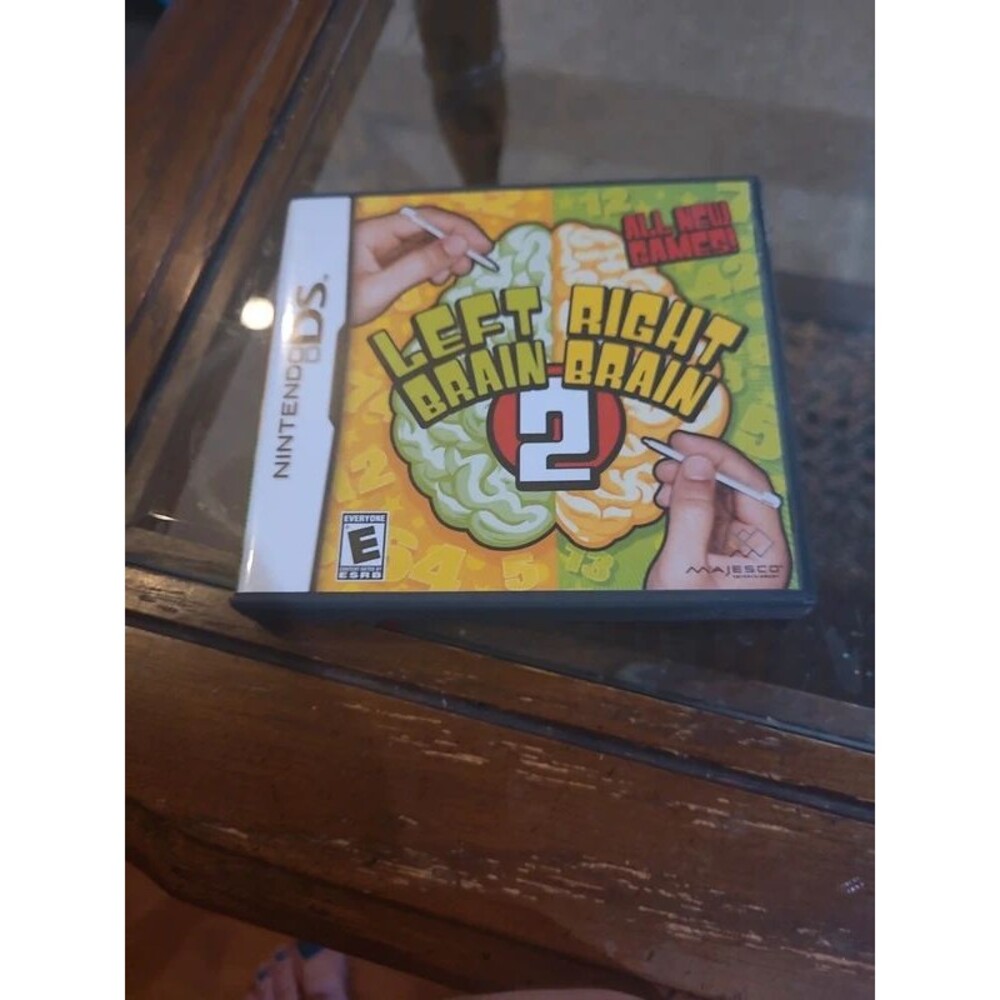 Left Brain Right Brain 2 Nintendo DS untested
